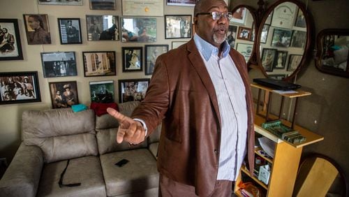 Peter Byrd, 66, of Douglasville, learned he was HIV positive 33 years ago. In the early days of his fight, he gained and lost weight and has been near death.  STEVE SCHAEFER FOR THE ATLANTA JOURNAL-CONSTITUTION