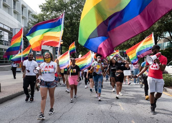 PHOTOS: Rally commemorating 51st anniversary of Stonewall in Atlanta