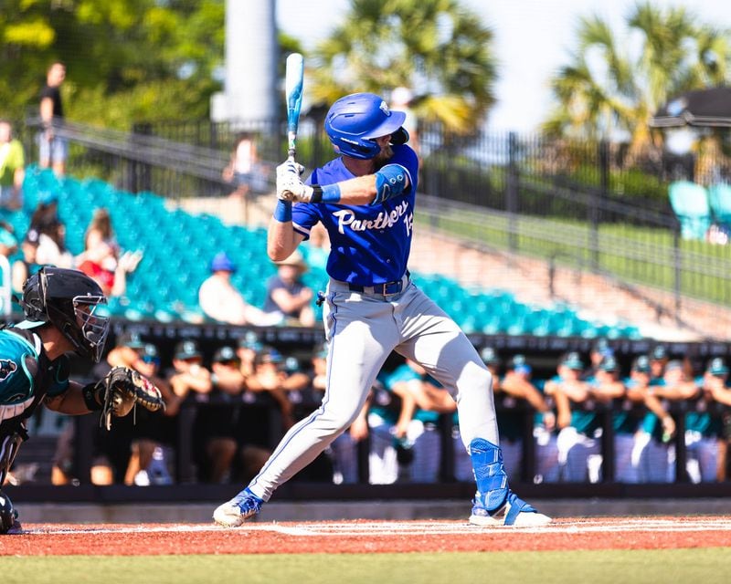 Senior Will Mize leads the Georgia State baseball team in batting average, home runs and RBI.