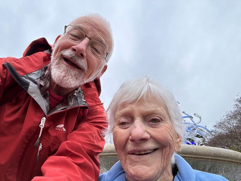 Chris Bartling of Oregon and his mother Betty Bartling. Photo courtesy of Chris Bartling