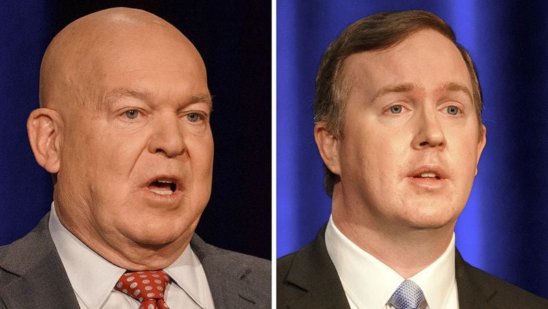 Former State Sen. Mike Dugan is battling Brian Jack for a congressional seat. Both are Georgia Republicans.