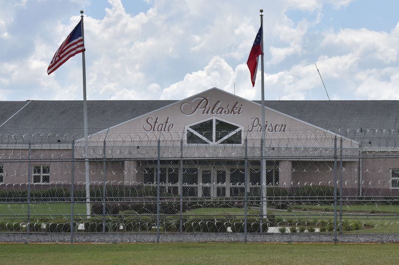 The deputy warden for administration at Pulaski State Prison was arrested and fired this month. He’s accused of engaging in sexual contact with an individual in custody. Pulaski is prison for women that is located in Hawkinsville. (HYOSUB SHIN / HSHIN@AJC.COM)