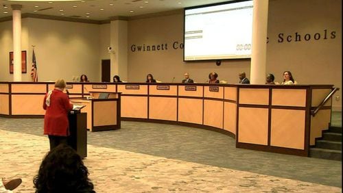 The Gwinnett County school board approved a budget for the fiscal year that begins in July. AJC FILE PHOTO.