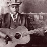 Blind Willie McTell was one of the greatest Piedmont bluesmen to walk the planet and an influential guitarist, too. The name of the Virginia-Highland club Blind Willie's is a tribute to him. (Courtesy of John Reynolds)