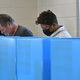 October 22, 2022 Stone Mountain - Gwinnett residents cast their ballots at an early voting location in Mountain Park Activity Building in Stone Mountain on Saturday, October 22, 2022. A record-breaking week of early voting continues Saturday, the first weekend voting day of the general election season. Some 729,029 people cast ballots Monday through Friday, far surpassing the 488,177 people voted during the same period in the 2018 midterm election. (Hyosub Shin / Hyosub.Shin@ajc.com)