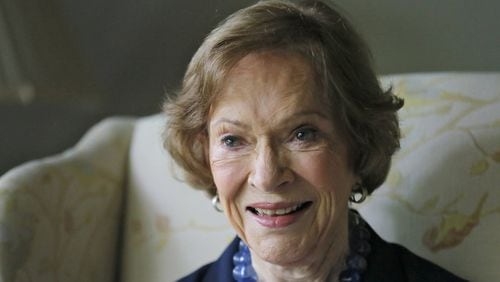 Former first lady Rosalynn Carter (Photo by BOB ANDRES / BANDRES@AJC.COM)