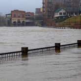 The volume and height of the water have fluctuated since record-keeping began in the Columbus area in 1929, according to data from the U.S. Geological Survey archives and current monitors at the 14th Street bridge. (Photo Courtesy of Mike Haskey)