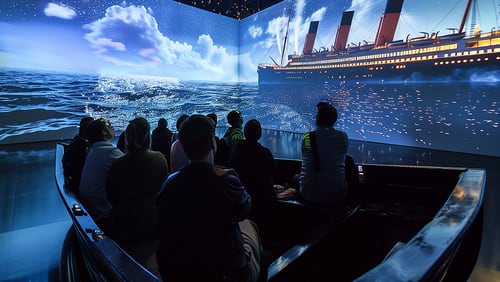 The upcoming "Titanic: An Immersive Voyage" will be opening at the Exhibition Hub Atlanta in Doraville on July 26, 2024. SPECIAL