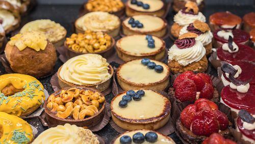 Giulia is set to open this summer in the Forum Peachtree Corners, offering a menu that includes fruit and berry cakes. Courtesy of Giulia