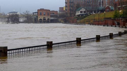The volume and height of the water have fluctuated since record-keeping began in the Columbus area in 1929, according to data from the U.S. Geological Survey archives and current monitors at the 14th Street bridge. (Photo Courtesy of Mike Haskey)