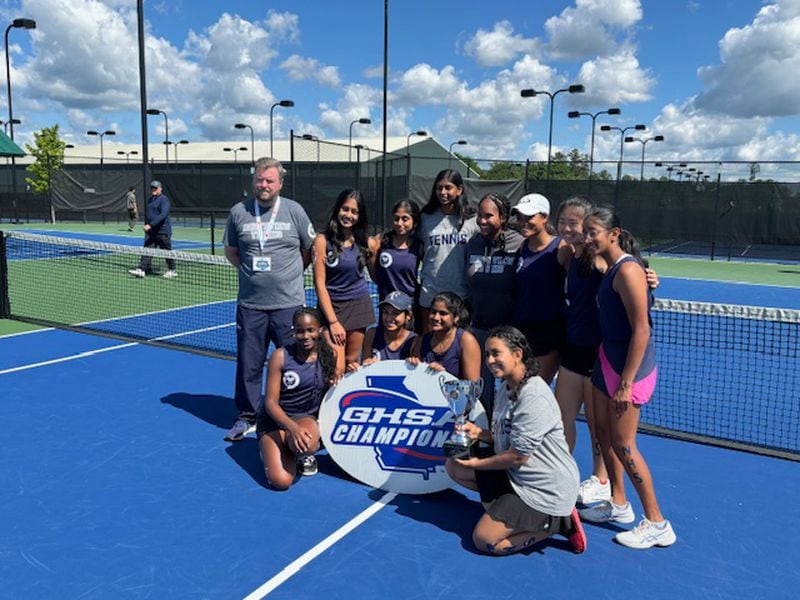 The Northview girls won the Class 5A championship on March 11, 2024 at the Rome Tennis Center at Berry College.