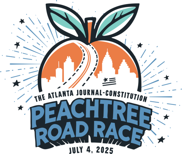 'Atlanta Runs Deep' by Russ Vann is one of the five finalists for the 2025 AJC Peachtree Road Race T-shirt.