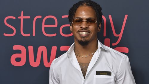 Keith Lee arrives at the Streamy Awards on Sunday, Aug. 27, 2023, at the Fairmont Century Plaza Hotel in Los Angeles. (Photo by Jordan Strauss/Invision/AP)