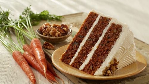 Carrot layer cake from Piece of Cake. Courtesy of Piece of Cake, Inc.
