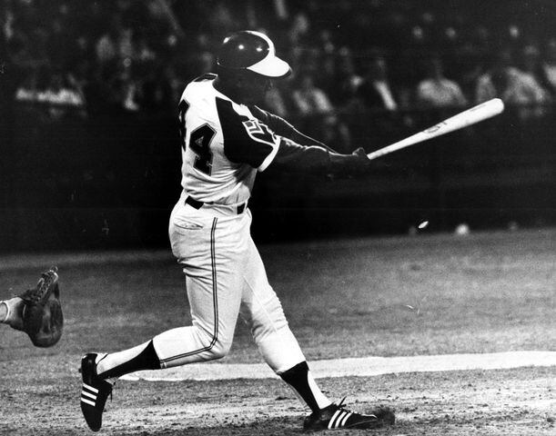 Hank Aaron's 715th homer