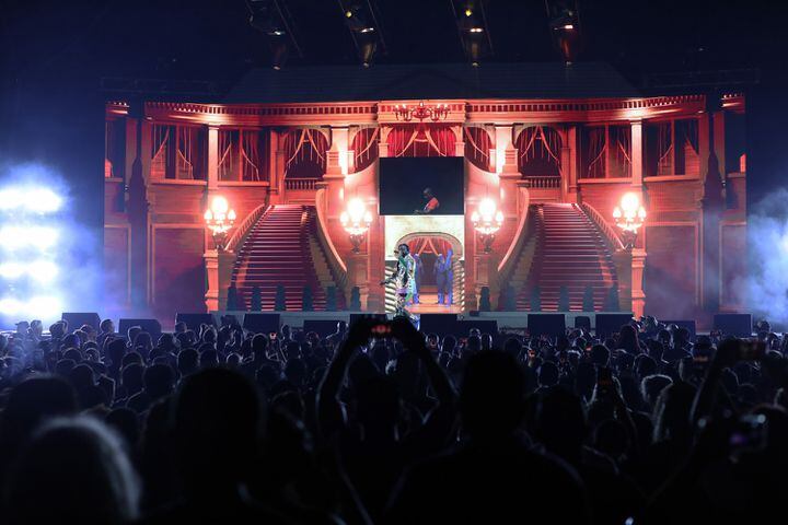 T-Pain brought his Mansion in Wiscansin Party tour to Lakewood Amphitheatre on Saturday, June 29, 2024. The Openers were LaRussel, NandoSTL and Young Cash.
Robb Cohen for the Atlanta Journal-Constitution